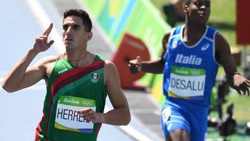 Carlos Herrera con tiempo similar a Bolt en los 200 metros