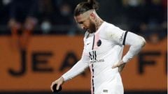 Ramos sent off in second league appearance for PSG