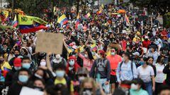 Paro nacional en Colombia: conozca el balance de personas detenidas, muertos y disturbios que han dejado las jornadas de manifestaciones en el pa&iacute;s.