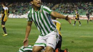 Lorenzo Reyes fue titular en la clasificaci&oacute;n del Betis por Copa del Rey.