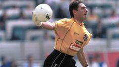 Samuel M&aacute;&ntilde;ez defendi&oacute; la porter&iacute;a del Veracruz en los torneos de Verano y Apertura 2002.
