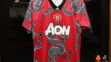 Manchester United unveil Chinese New Year training shirt