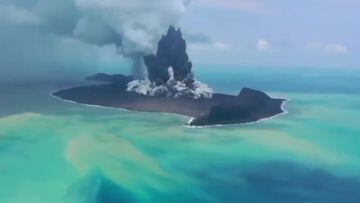 Tonga: las imágenes que revelan el tamaño de la erupción y la devastación por el tsunami