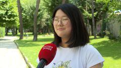 La coreana que ha sacado la nota más alta en la EvAU de Madrid
