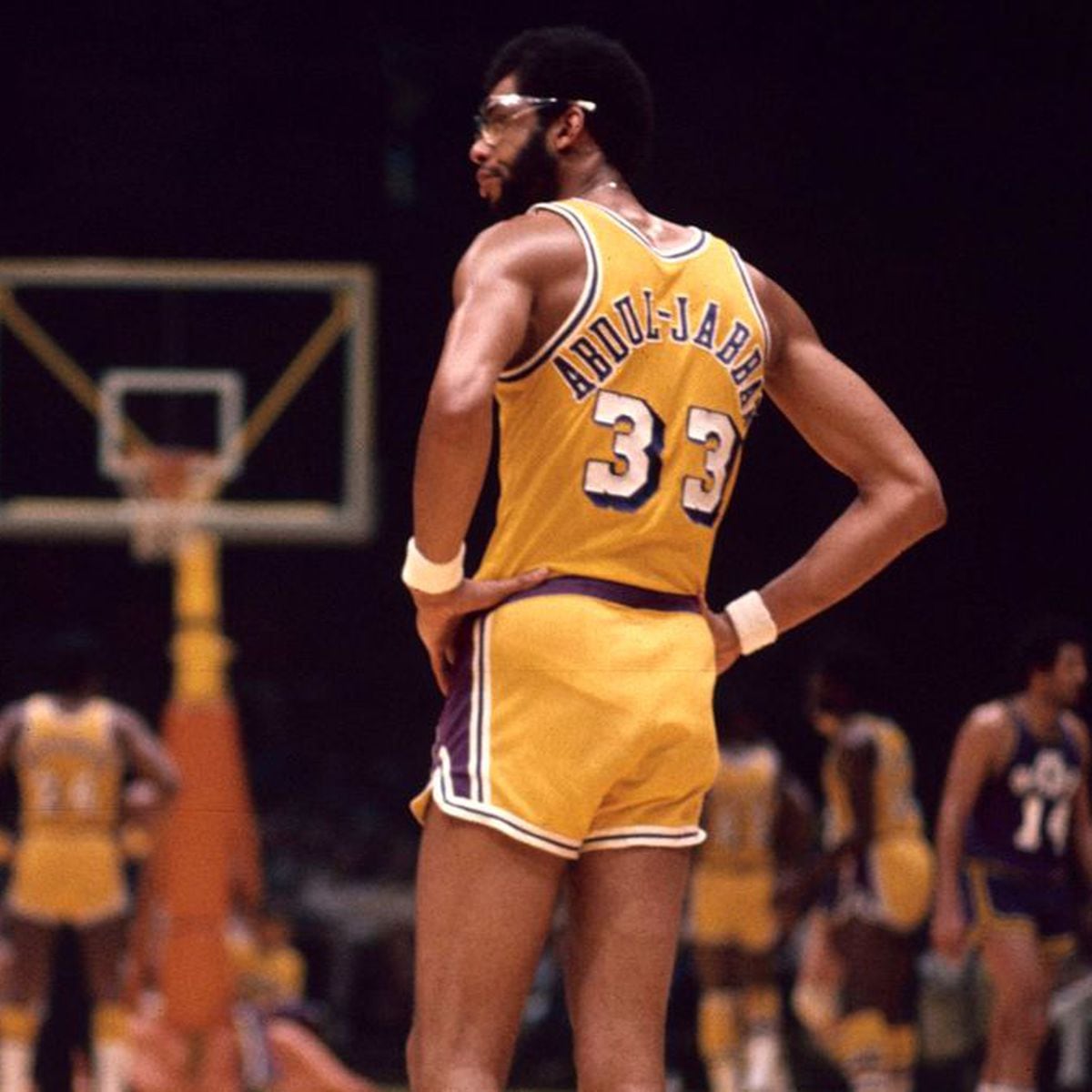 Lebron James Tribute Special Jersey La Lakers Kareem Abdul-Jabbar NBA  Basketball
