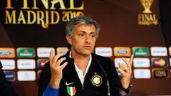 Mourinho durante su etapa en el Inter
