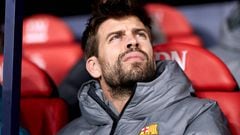 In his final game before retiring, Piqué was given a red card at halftime and never able to play. Xavi feels the officials were unfairly against Barcelona.