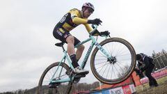 Wout van Aert, en una prueba de ciclocross.