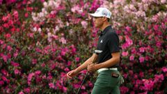 AUGUSTA, GEORGIA - APRIL 06: Amateur Aaron Jarvis of the United States walks during a practice round prior to the Masters at Augusta National Golf Club on April 06, 2022 in Augusta, Georgia.   Andrew Redington/Getty Images/AFP
== FOR NEWSPAPERS, INTERNET, TELCOS & TELEVISION USE ONLY ==