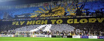 The supporters' motto is Hep Destek Tam Destek, abbreviated as HDTD (Continuous Unwavering Support).