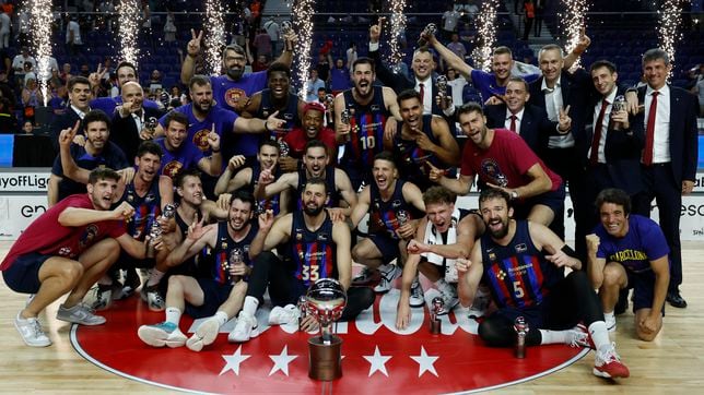 El Barcelona gana su Liga número 20 con Mirotic de MVP