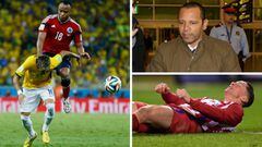 El padre de Neymar pidi&oacute; protecci&oacute;n arbitral para los jugadores tras la entrada a Torres.