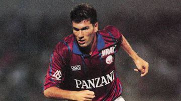 Zidane en el Girondins de Burdeos.