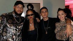 Rorrey, Rihanna, Paulo y Oriana en Lobres, v&iacute;a Instagram. Diciembre 03, 2019.
