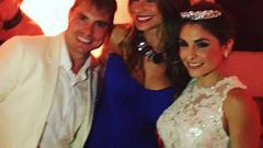 Sof&iacute;a Vergara en la boda de sus primos, en Cartagena de Indias. Foto Instagram de Sof&iacute;a Vergara.