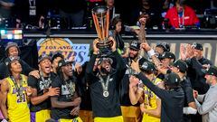 The Lakers were proclaimed winners of the inaugural NBA Cup (In-Season Tournament), after beating the Indiana Pacers 109-123 in Las Vegas. Another title for LeBron and Davis.