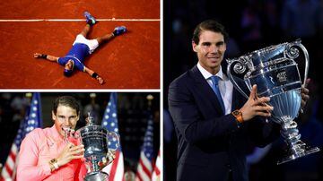 Rafa Nadal termina el año 2017 como número 1 de la ATP, después de ganar Roland Garros y el Abierto de EEUU