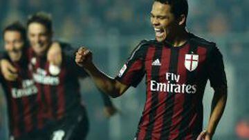 Carlos Bacca suma 23 goles con la camiseta de Milan. Su pr&oacute;ximo reto es enfrentar a Sassuolo en el Calcio. 