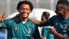 Cuadrado y Matuidi, jugadores de la Juventus