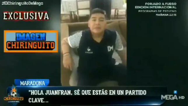 "¡Maradona salvando al Lugo!" El vídeo personalizado del Pelusa