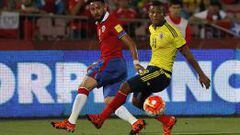 Frank Fabra suma 4 partidos oficiales con la Selección Colombia, todos ellos por las Eliminatorias a Rusia 2018