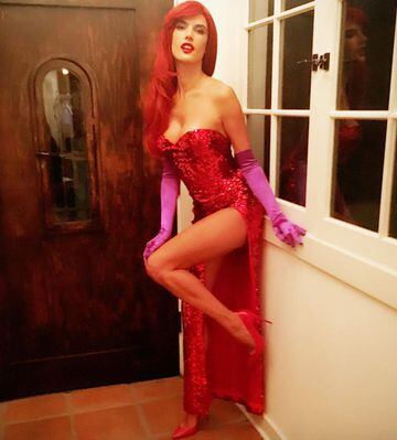 Alessandra Ambrosio en Halloween
