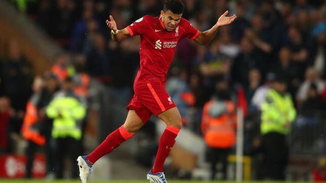 Luis Díaz anota para rescatar el empate del Liverpool
