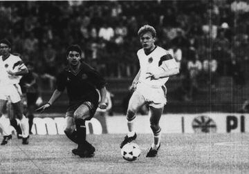 Yugoslavia's Robert Prosinecki was named the best player of the 1987 U20 World Cup in Chile. Soon after, he turned pro with Red Star Belgrade then signed for Real Madrid in 1991.