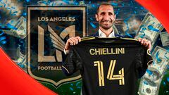 Former Juventus defender and nine-time Serie A winner Giorgio Chiellini joins Gareth Bale in the MLS, signing with Los Angeles FC.