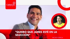 Falcao: “James le ha dado mucho al fútbol colombiano”