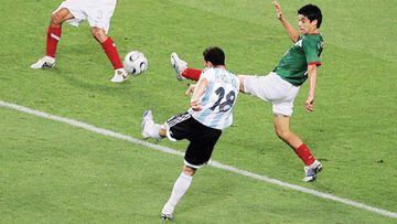 Maxi sobre su gol a México: "Si pateo 10 millones de veces, va a la tribuna"