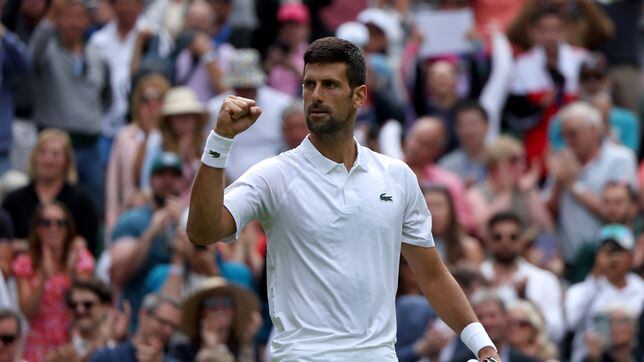 Djokovic, más de 2.000 días sin perder en Wimbledon