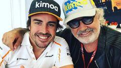 Alonso con Briatore.