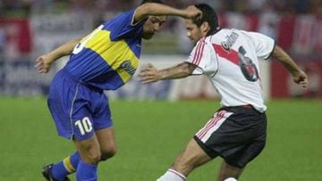 Ca&ntilde;o de Rom&aacute;n a Mario Yepes en el 2000 por la Copa Libertadores. 
