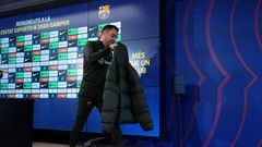 Manchester City manager Pep Guardiola says he "understands completely" why Xavi is stepping down as Barcelona's boss, says LaLiga has much higher pressure.