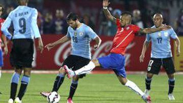 Chile y Uruguay se vuelven a encontrar luego del duelo caliente que protagonizaron en la Copa Am&eacute;rica.