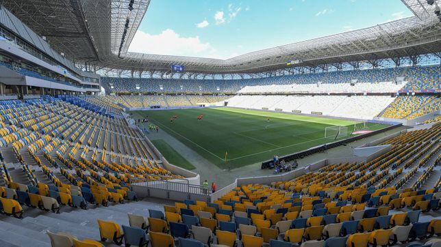 Shakhtar muestra el nuevo uso de su estadio por guerra rusa