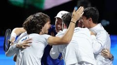 Italia amarga el final de un gran año de Djokovic
