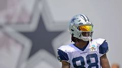 OXNARD, CA - AUGUST 01: Wide receiver CeeDee Lamb #88 of the Dallas Cowboys looks on during training camp drills at River Ridge Fields on August 1, 2022 in Oxnard, California.   Jayne Kamin-Oncea/Getty Images/AFP
== FOR NEWSPAPERS, INTERNET, TELCOS & TELEVISION USE ONLY ==