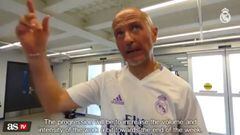 Pintus y su método físico para las 3 Champions del Madrid