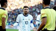 Tres meses de sanción a Messi por sus críticas a CONMEBOL