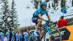 Gorka Izagirre, en el Giro de Italia.