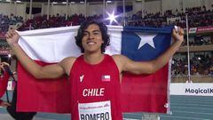 Claudio Romero le da un oro a Chile en Mundial de Atletismo Sub 18