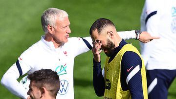Karim Benzema has taken aim at Didier Deschamps after the France head coach gave his version of the striker’s withdrawal from Les Bleus’ squad for Qatar 2022.
