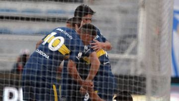 23/09/17 PARTIDO PRIMERA DIVISION
 VELEZ - BOCA JUNIORS
 Gol de Dario Benedetto de Boca Juniors ALEGRIA