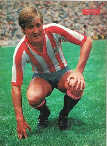 De descendencia alemana, Friessen nació en Guadalajara pero su nombre y su apariencia levantó polémica entre la afición. Perteneció al Rebaño entre 1971 y 1974.