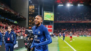 Christopher NKUNKU of France before the UEFA Nations League, Group A1 match between Denmark and France on September 25, 2022 in Copenhagen, Denmark. (Photo by Johnny Fidelin/Icon Sport via Getty Images)