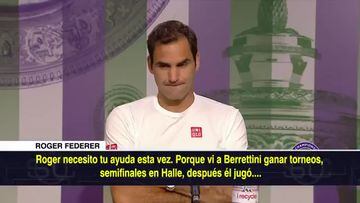 Lo de Federer traspasa los límites de mito: su conversación con un periodista