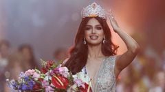 Este 14 de enero se celebra la 71.ª edición de Miss Universe en Nueva Orleans, Louisiana. Conoce a Harnaaz Sandhu, la ganadora de Miss Universo 2022.