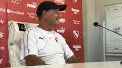 Holan: "Disfruto ser el técnico de Independiente"
